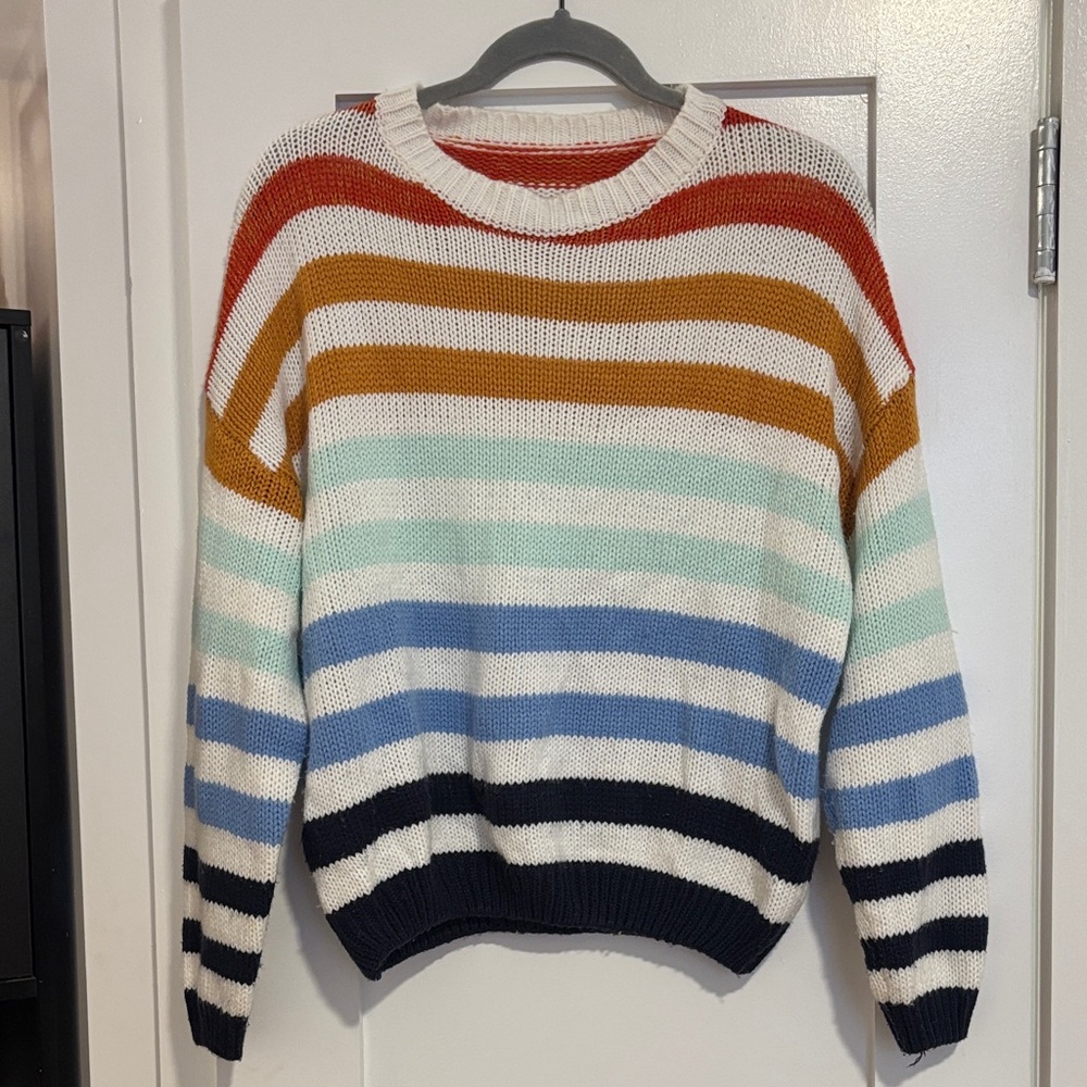 Striped Multicolor Women's Sweater